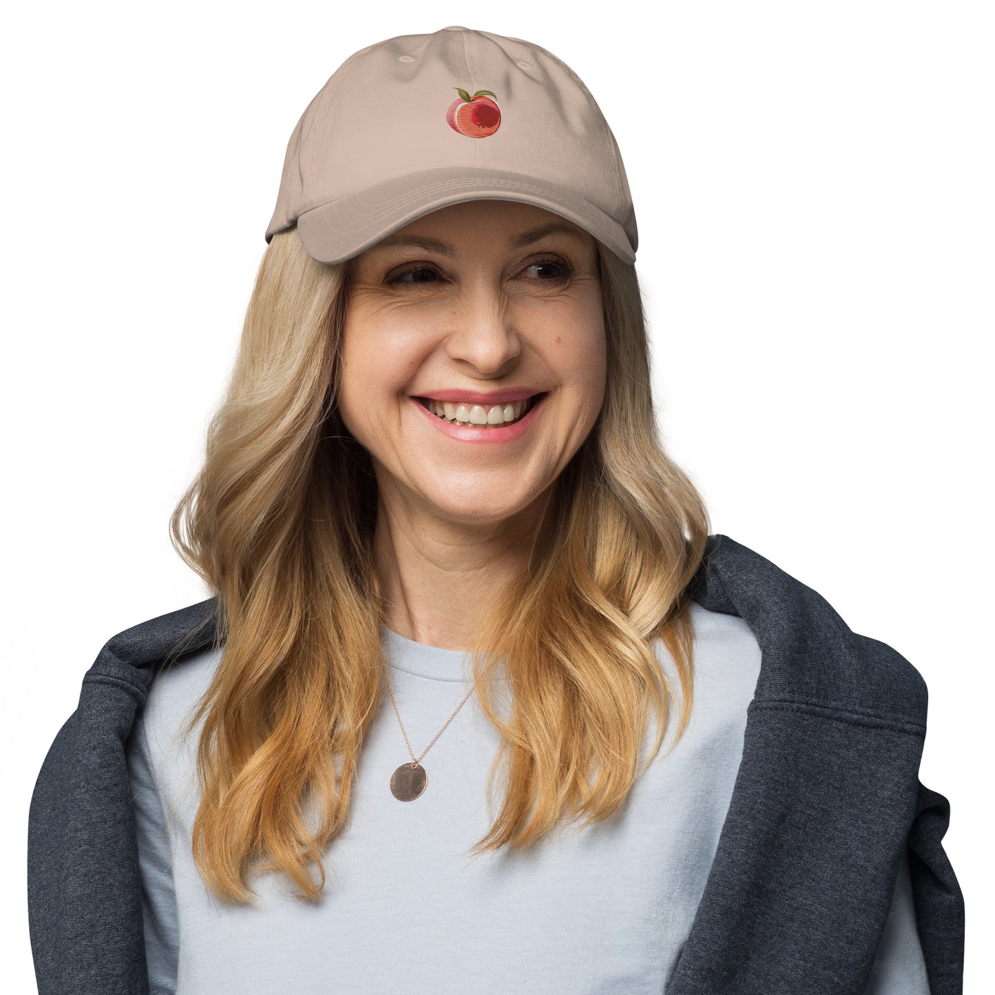 Peach, Schirmmütze, bestickt mit unlimited colors