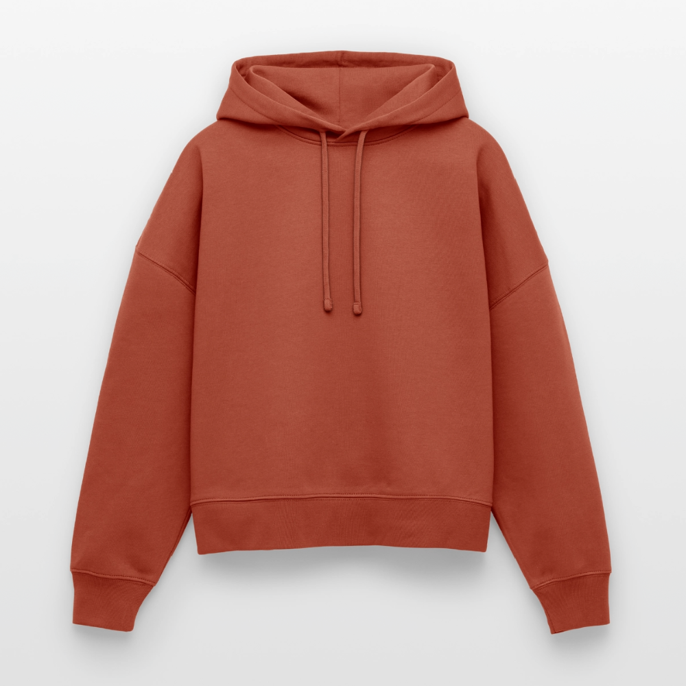 Stanley/Stella Boxy Women Organic Hoodie Nora - heritage brown