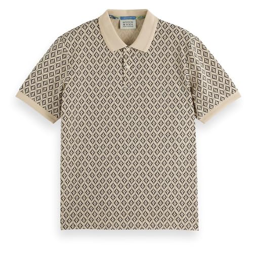 Scotch & Soda Regular Fit Mini All Over Print Polo