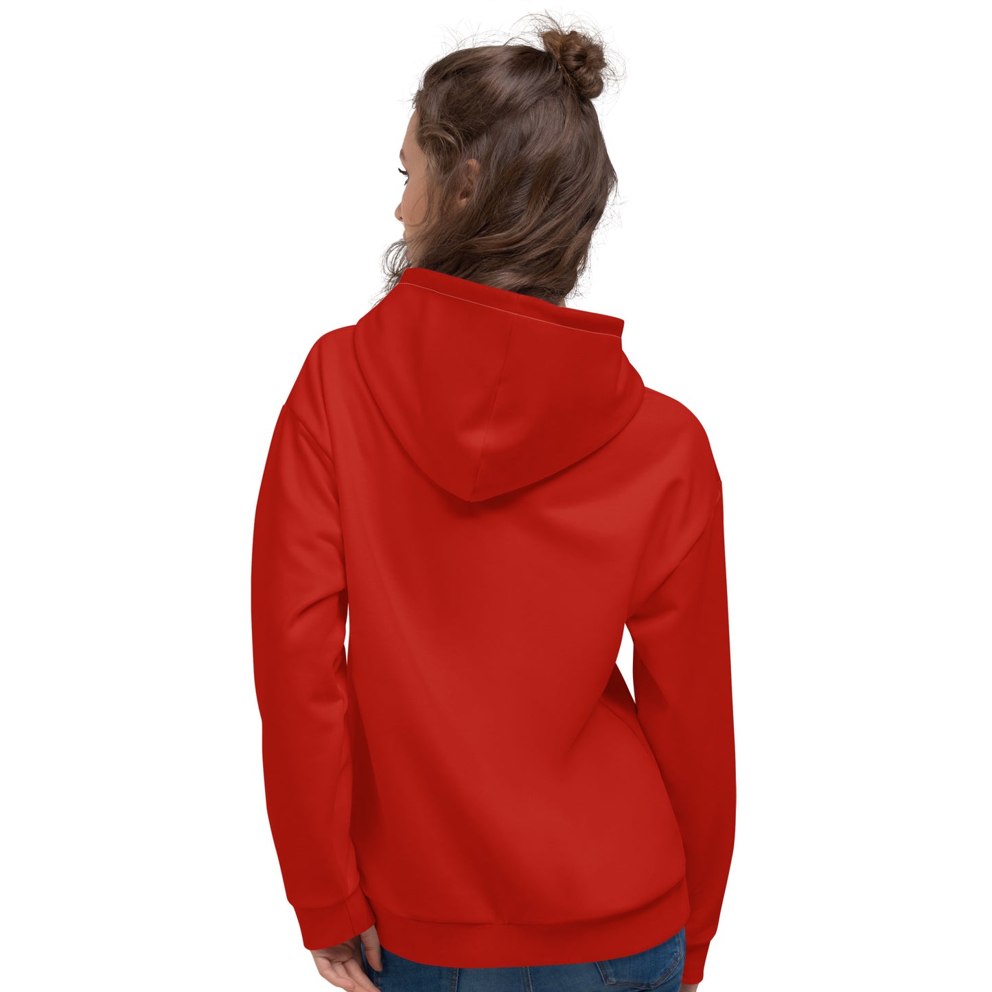 Milan-Oh, Unisex-Kapuzenpullover in Milano Rot