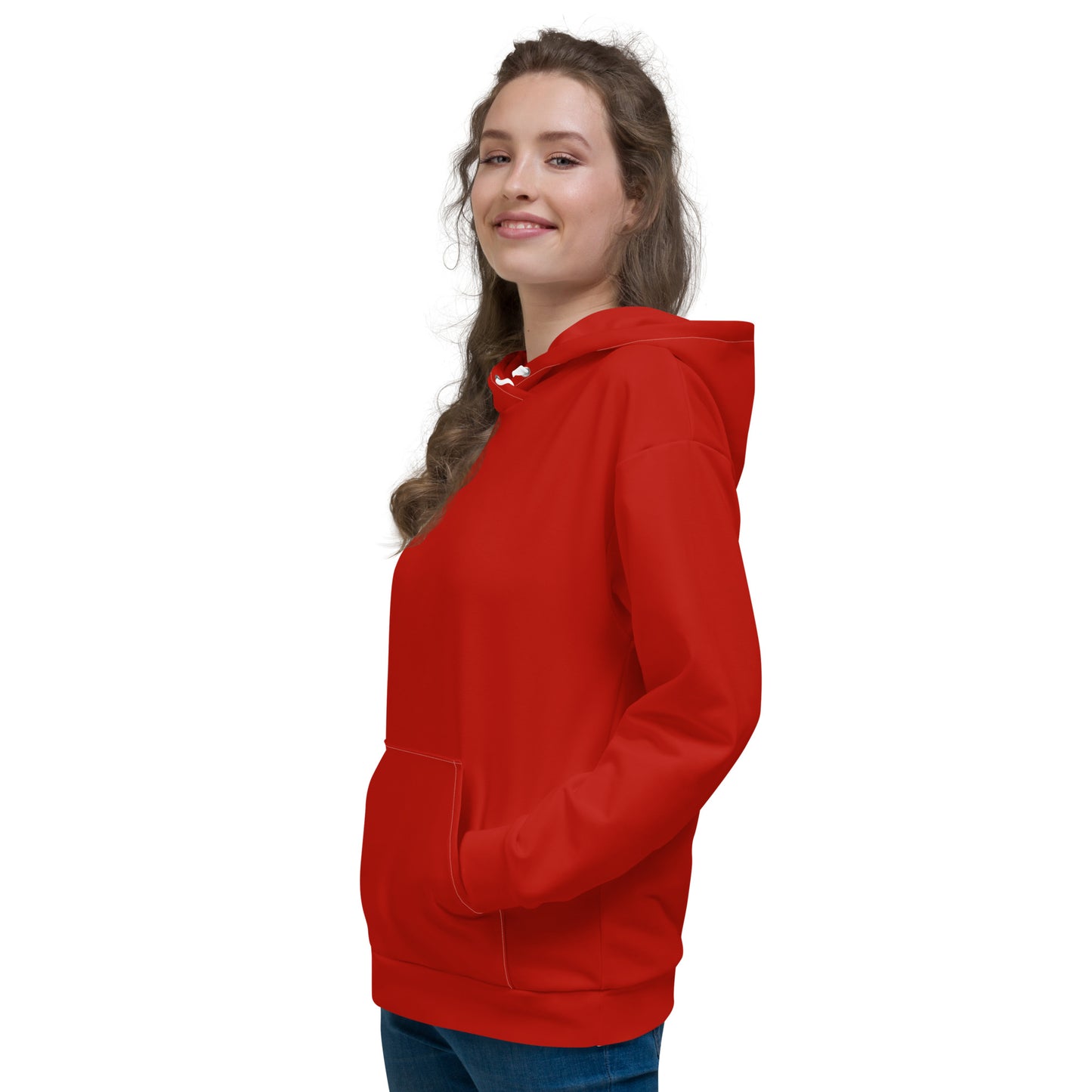 Milan-Oh, Unisex-Kapuzenpullover in Milano Rot