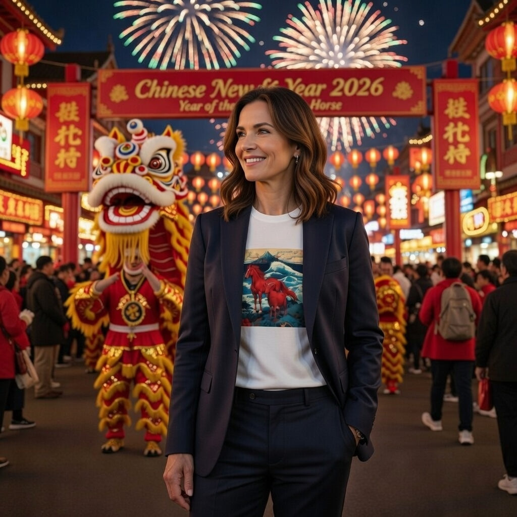 2026 Oversized Unisex Bio-T-Shirt mit breitem Kragen