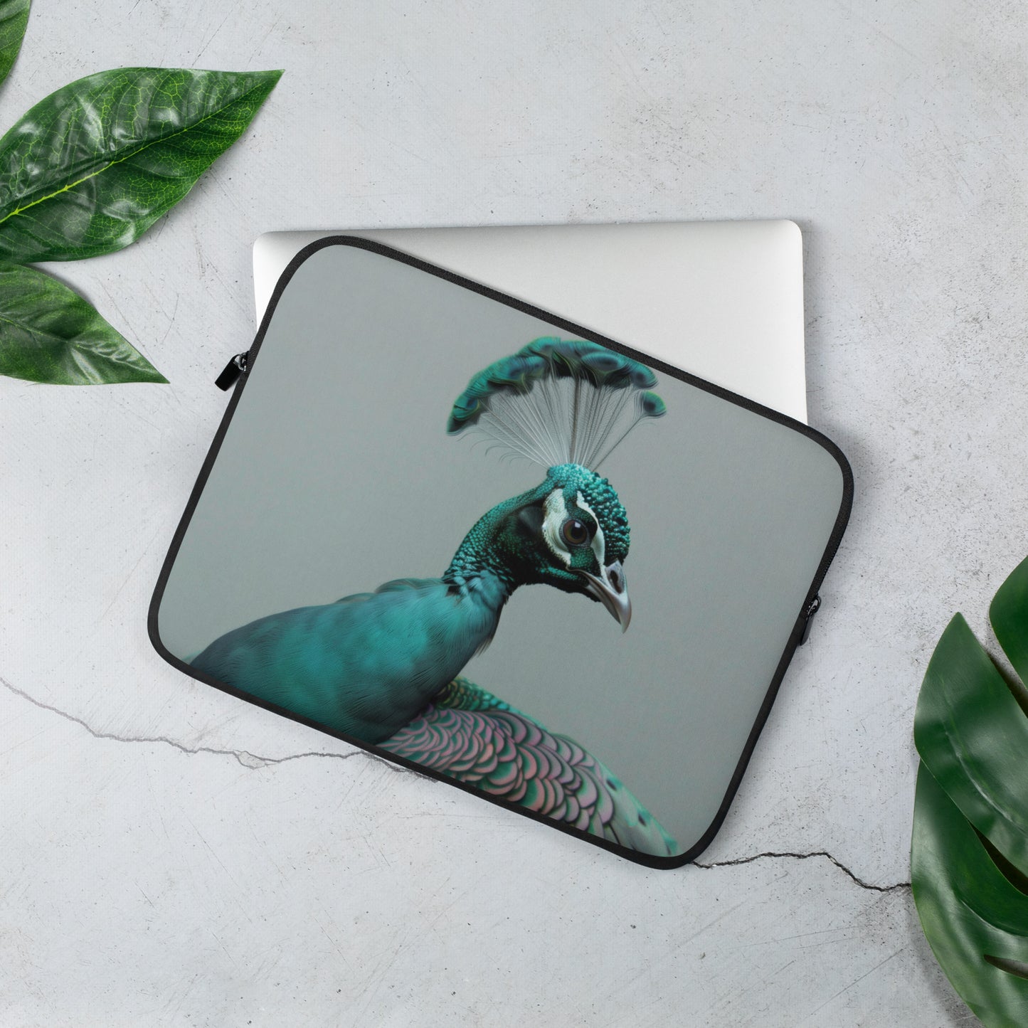 Peacock Posh Laptop-Tasche