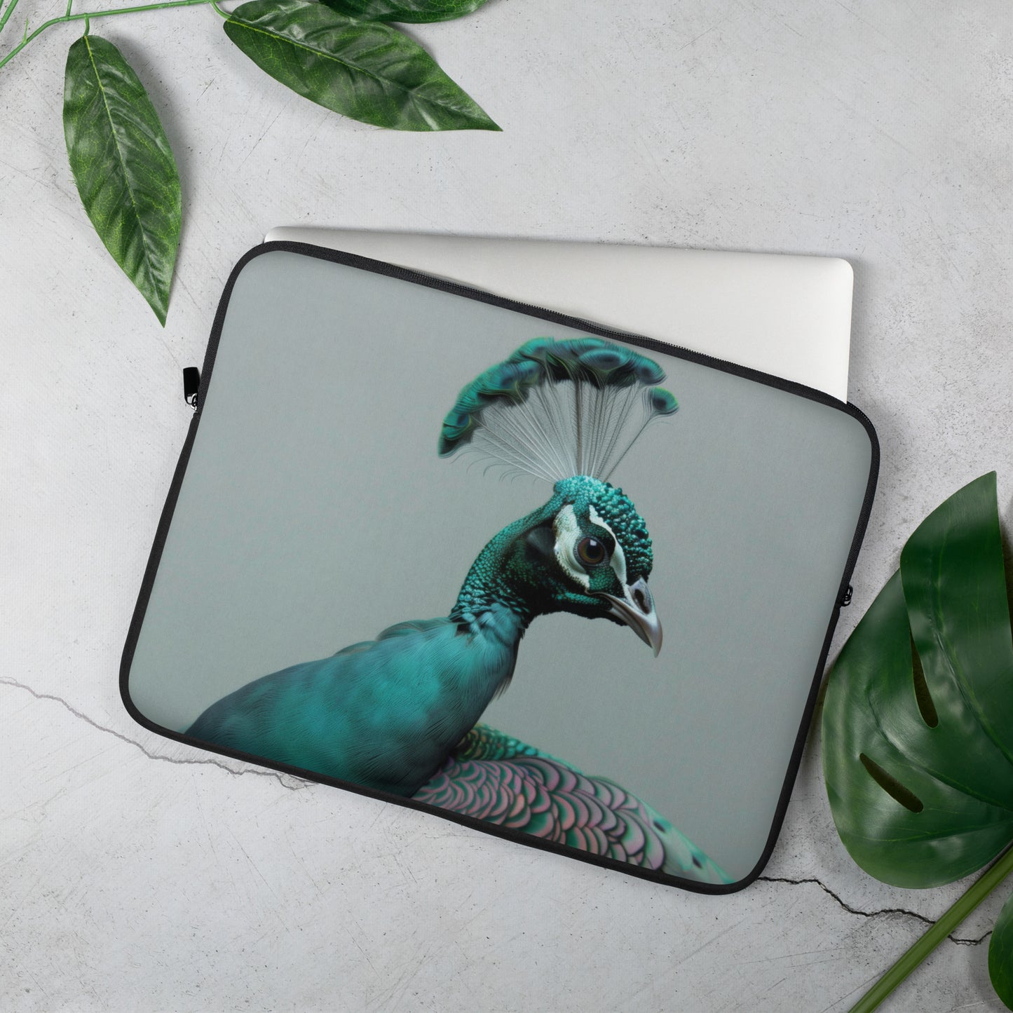 Peacock Posh Laptop-Tasche